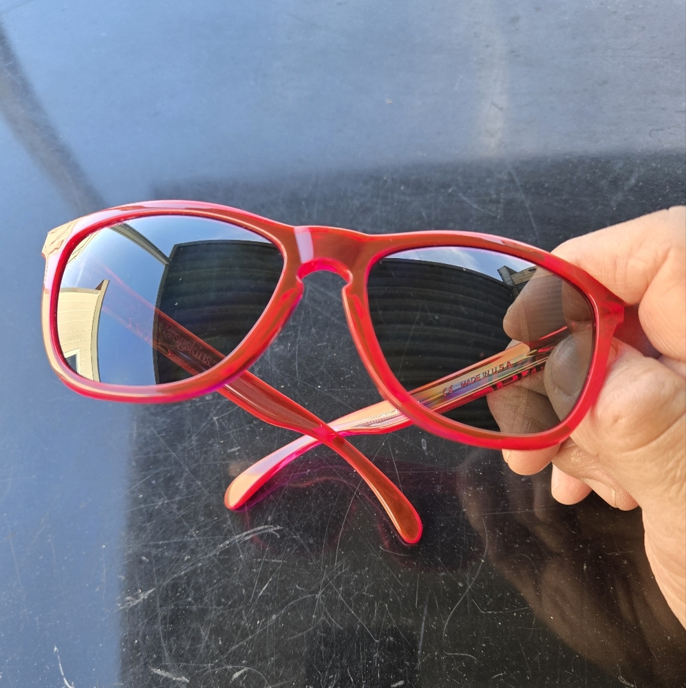 OAKLEY FROGSKINS REDCLEAR SUNGLASSES